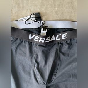 Versace Men’s Leggings tights underwear Black compression Ultra Rare Small Sexy